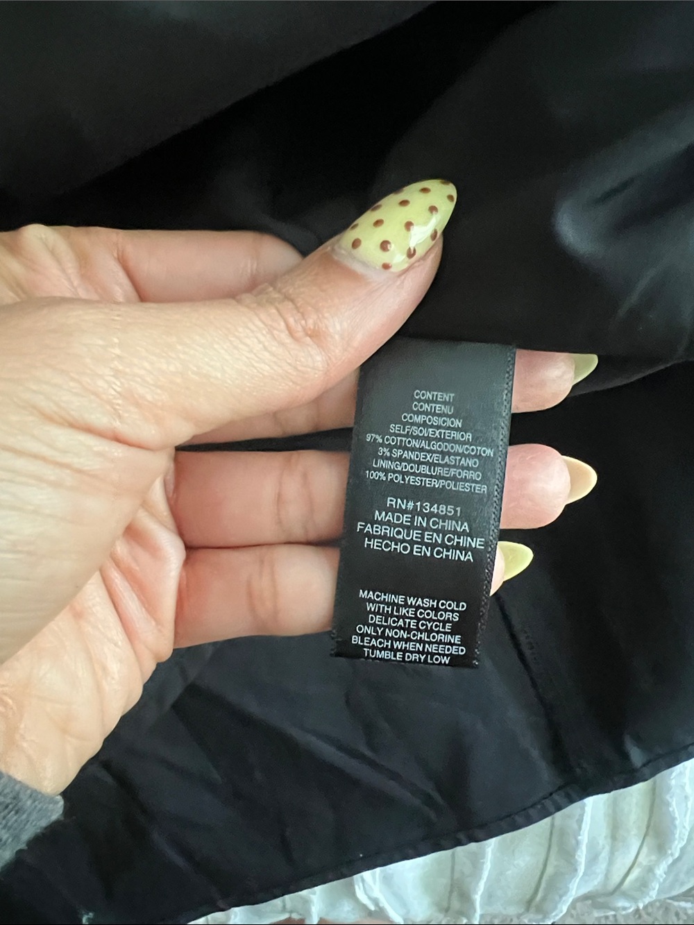 Wayf Puff Sleeve Dress with Front Tie and Cut Out - Picture 8 of 11